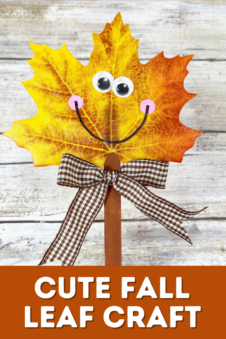 Cute Fall Leaf Craft