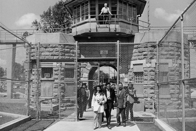 A prison known as the place where two infamous killers were executed after a family murder in the 1950s and where Johnny Cash (pictured) performed in the 1970s is now open to the public for tours