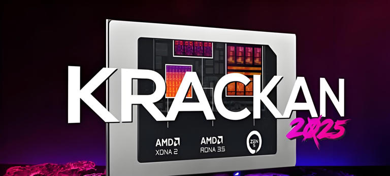 更便宜的AMD Krackan APU明年初发布：八核Zen5、八核RDNA3.5