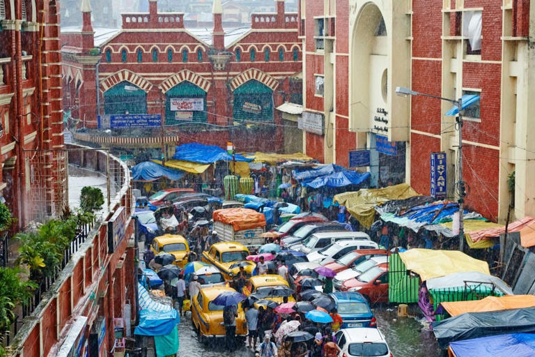 The low-pressure systems forming over Bay of Bengal in September keep infusing energy into a waning monsoon. (Getty)