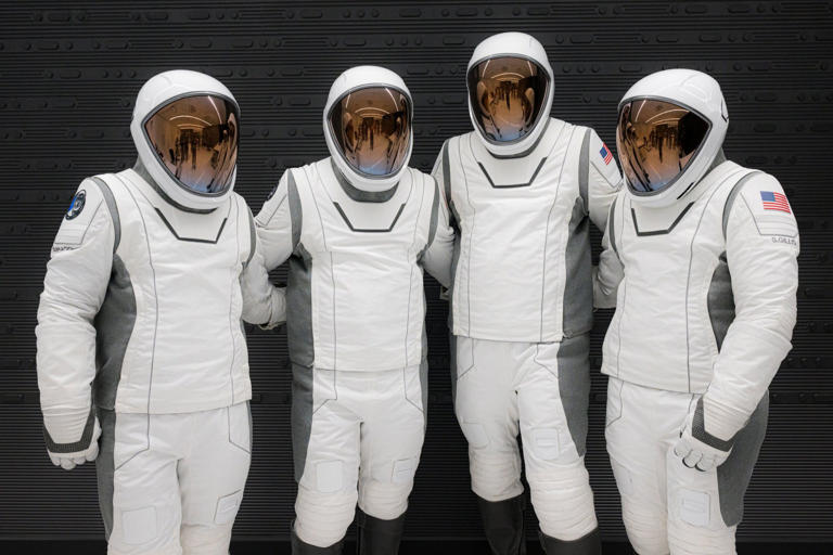 The Polaris Dawn crew will test SpaceX’s new commercial spacesuits (Picture: Polaris Program)