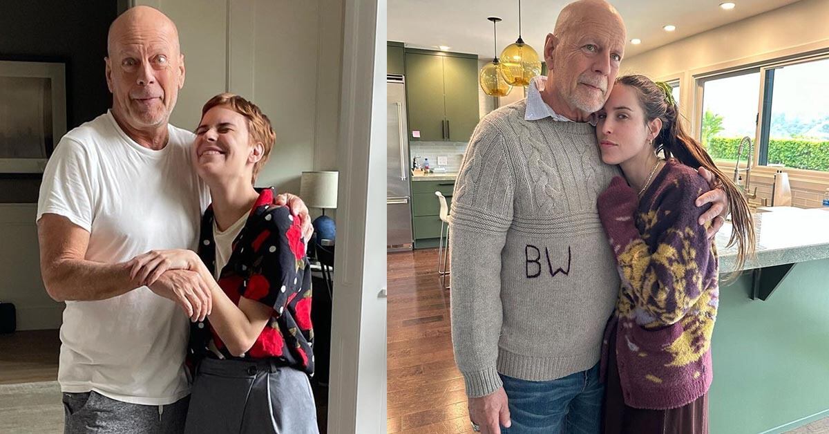 ¿Irreconocible? Bruce Willis reaparece en público en medio de su lucha con su enfermedad y sorprende cómo luce