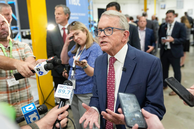 Ohio Gov Mike DeWine signs bill to restrict bathroom access for Ohio Gov Mike DeWine signs bill to restrict bathroom access for