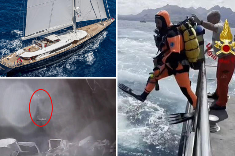 Divers discover cameras on Mike Lynch’s doomed superyacht that may solve mystery behind sinking