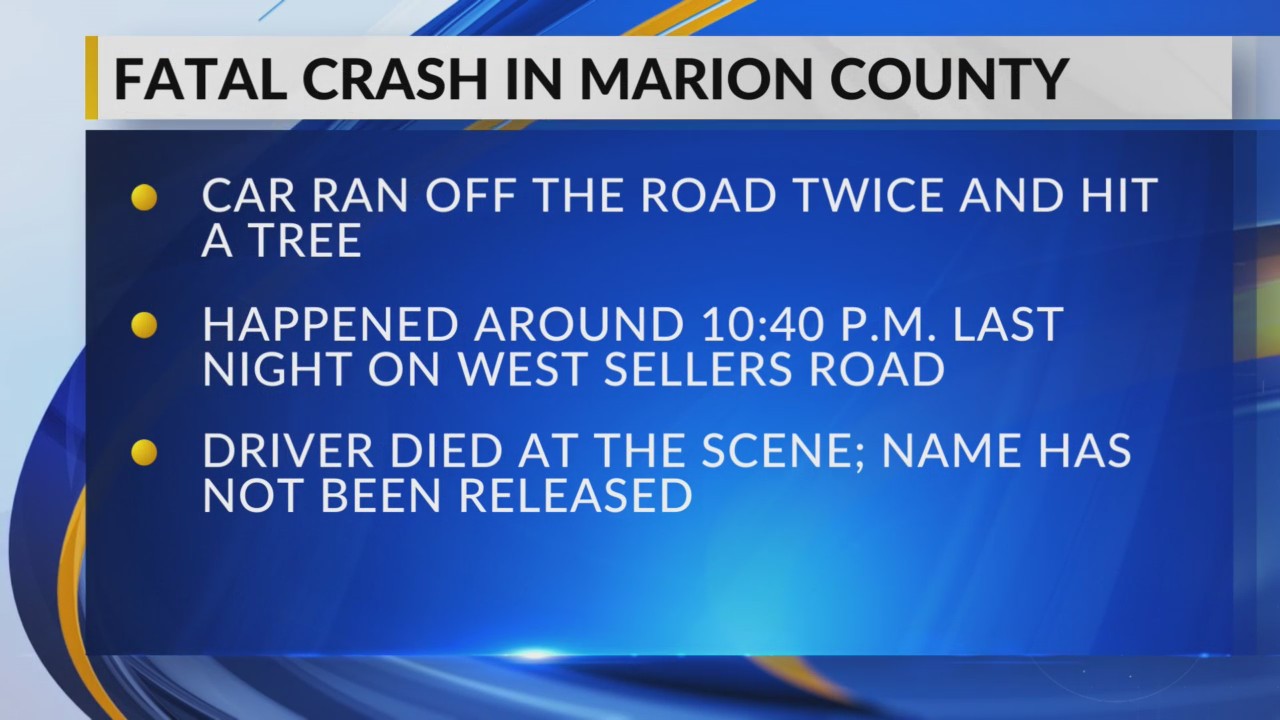 One Killed Friday Night In Marion County Wreck