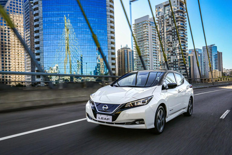 Nissan Leaf nunca emplacou no Brasil e engrossa a fila da aposentadoria deste ano (Foto: Nissan | Divulgação)