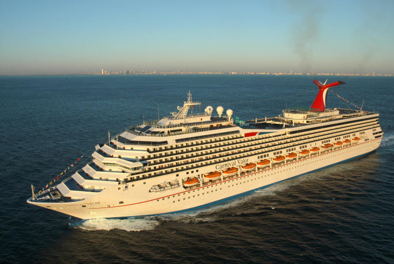 Carnival Cruise Line's Carnival Valor ship.