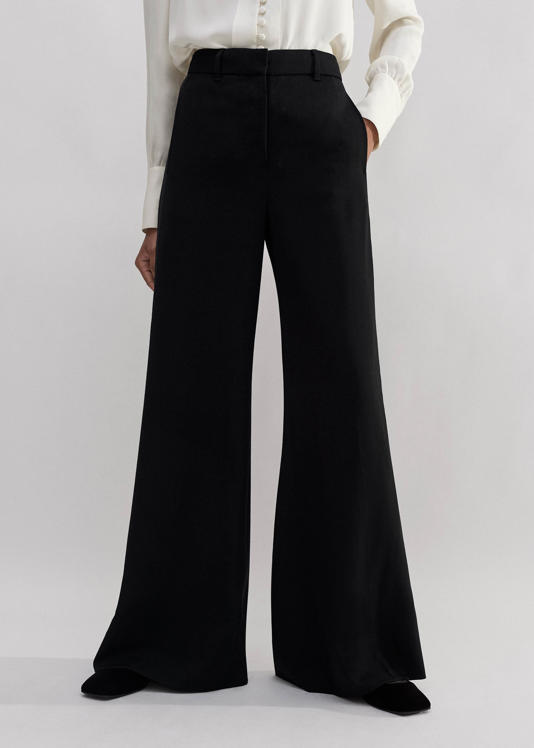 Regular-Length Ultra-Wide Tux Pant