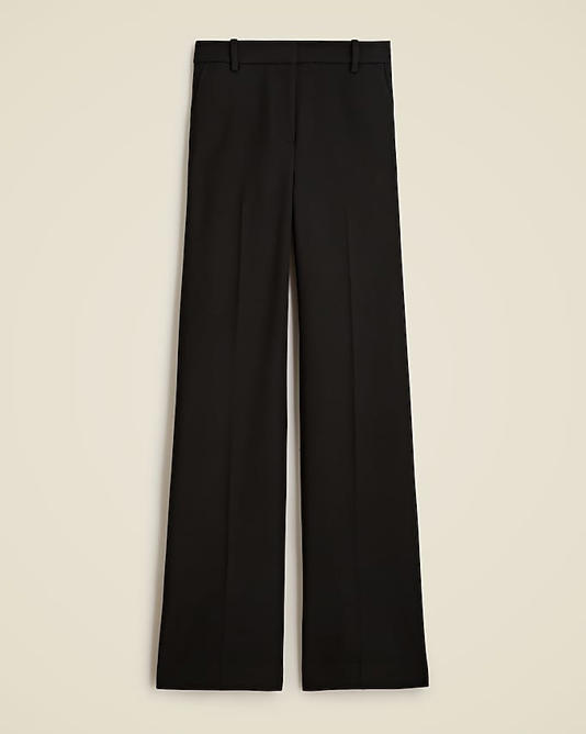 Wide-Leg Trouser in Four-Season Stretch