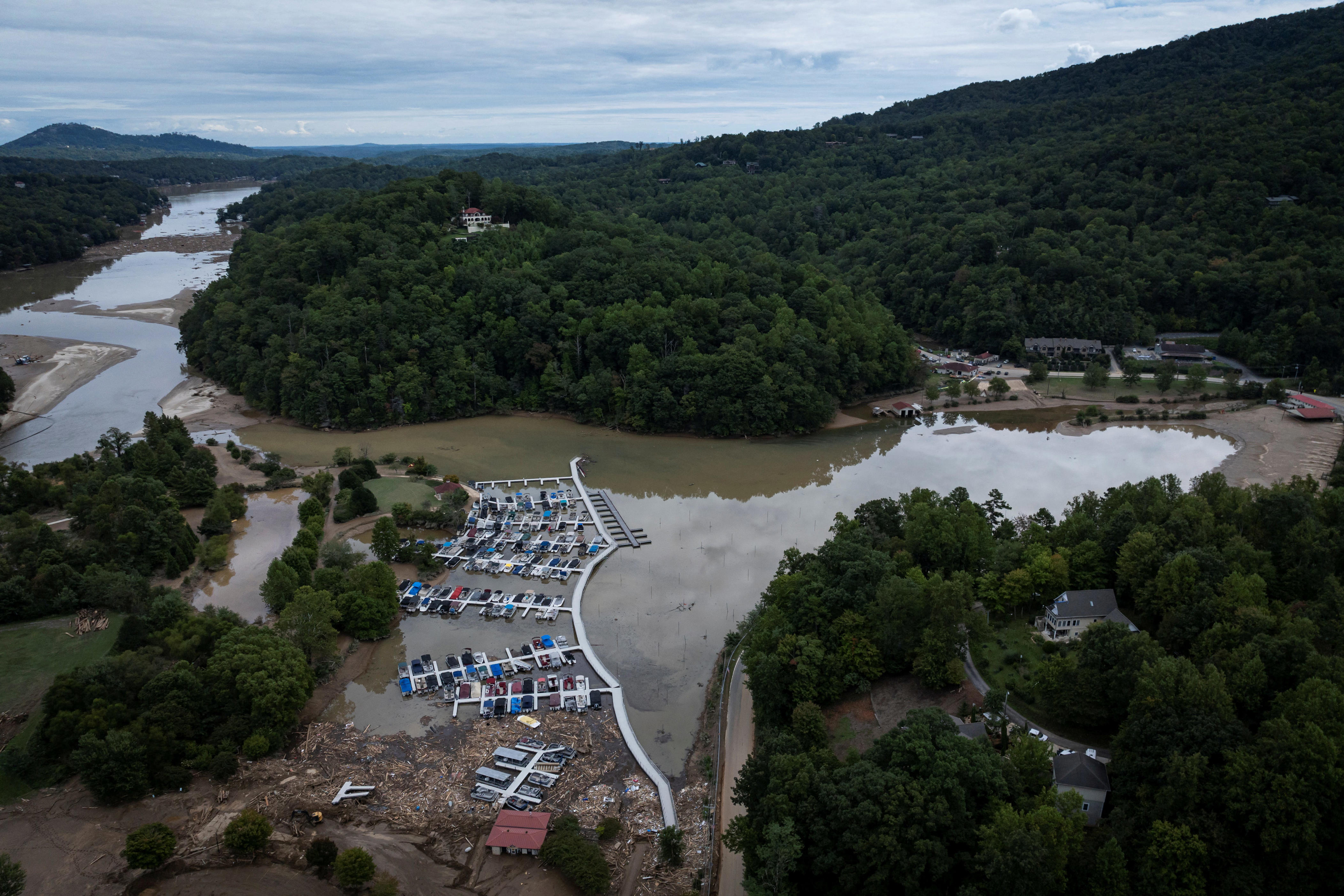 Where An Asheville Family Was Swept Away By Helene's Floodwaters, A ...