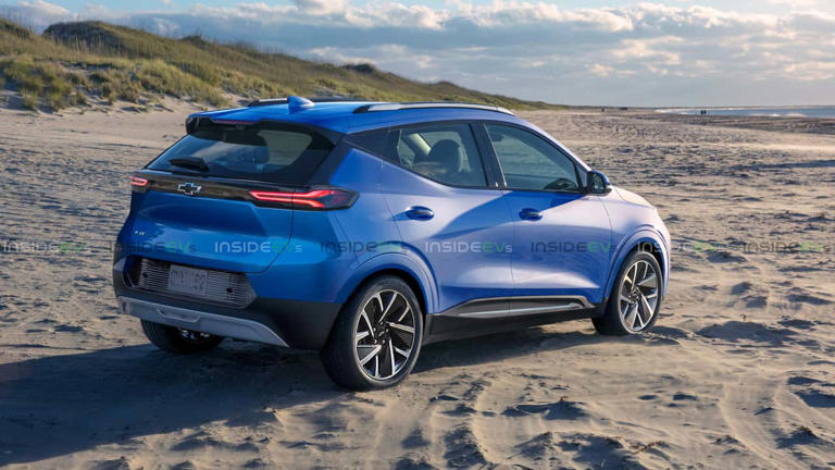 2026 Chevrolet Bolt EUV Rendering Rear