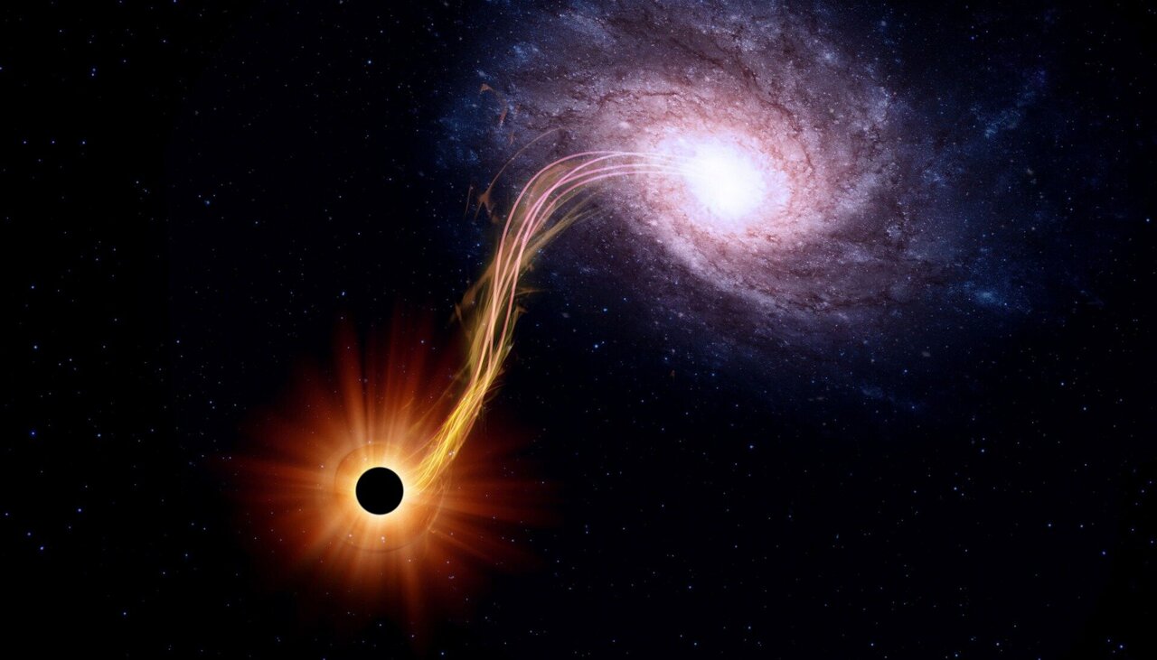 Black holes may be the engines driving the universe's dark energy