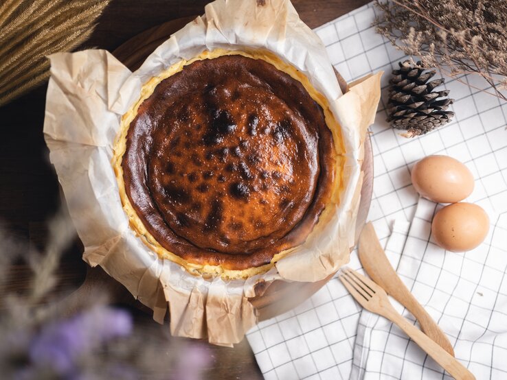 Baskischer Käsekuchen: Dessert-Hit zum Genießen