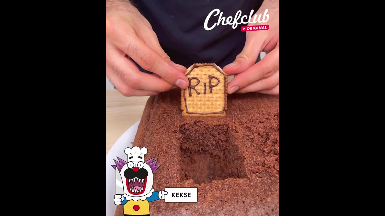 Schauriger Schokoladenkuchen