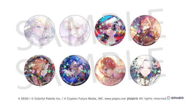KAITO プロセカ グリッター缶バッジ vol.8 A 予約商品】グリッター缶バッジコレクション vol.8 A BOX 特典