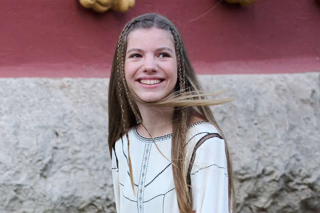 La princesse Sofia brille sur une belle photo La princesse Sofia brille sur une belle photo