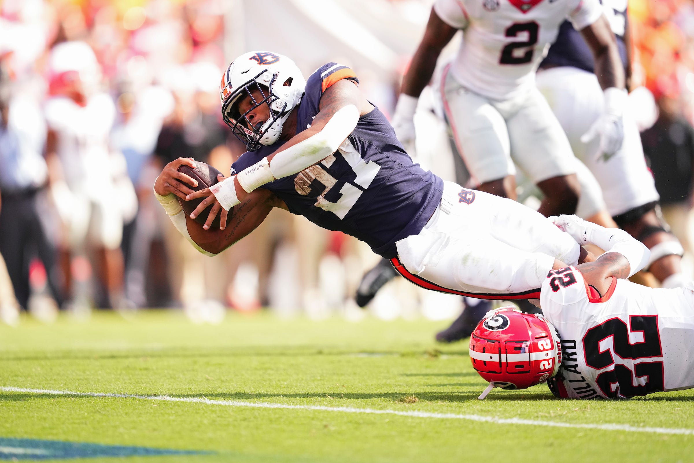 Auburn Football Vs Georgia Live Score: Updates On Tigers First SEC Road ...