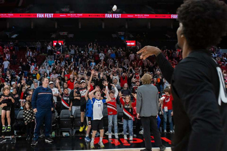 Trail Blazers Fan Fest comes with enthusiasm, hope