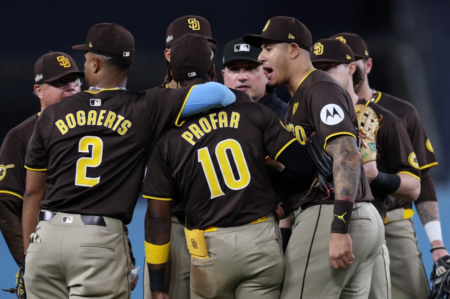 Dodger Game Delayed As Fans Throw Baseballs, Trash At Padres Outfielder