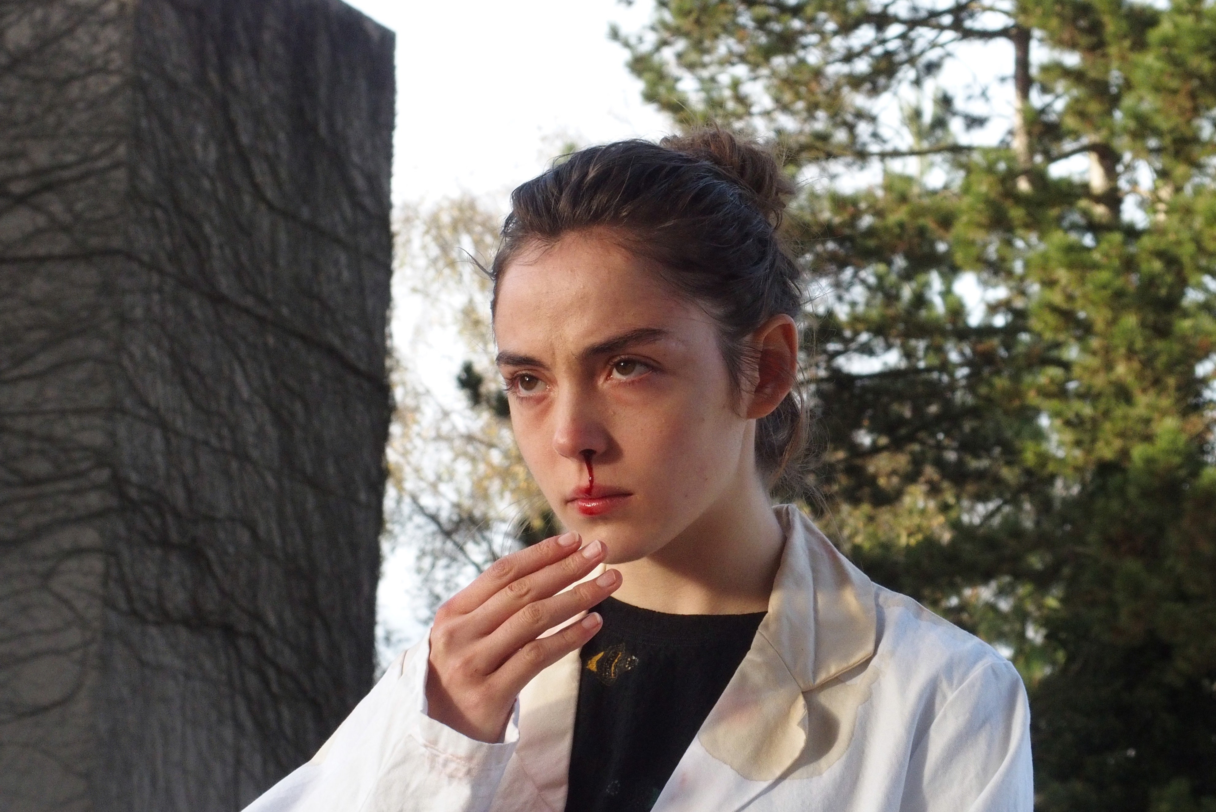 RAW, (aka GRAVE), left: Garance Marillier, 2016. ©Focus World/courtesy Everett Collection © Focus Features / Courtesy Everett Collection