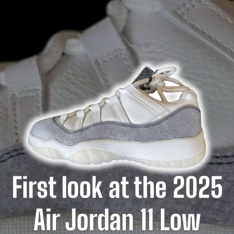 The Air Jordan 11 Low CNY “Year of the Snake” Slithers Into 2025 The Air Jordan 11 Low CNY “Year of the Snake” Slithers Into 2025