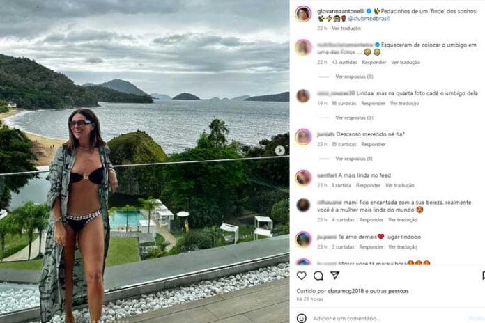 Detalhe em foto de Giovanna Antonelli chama a atenção de internautas – Reprodução/Instagram