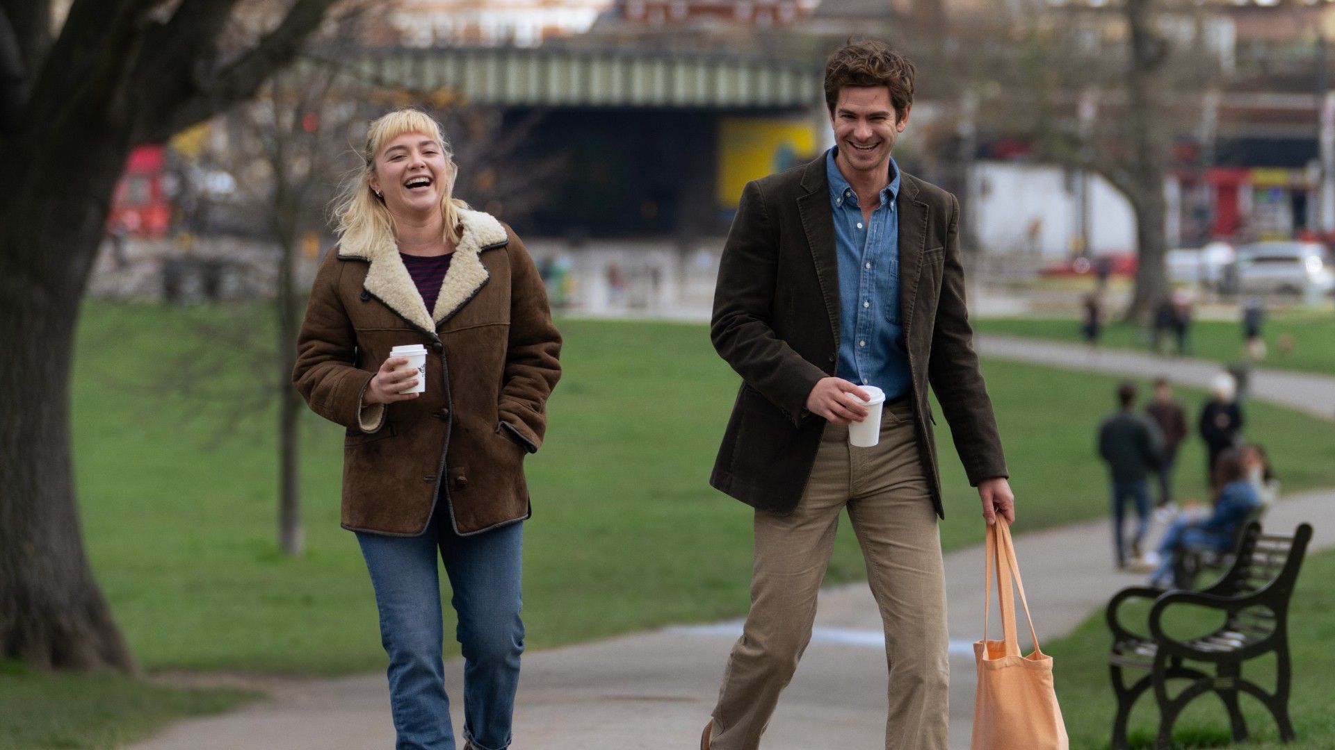 Florence Pugh And Andrew Garfield Had An Awkward Moment When They Didn ...