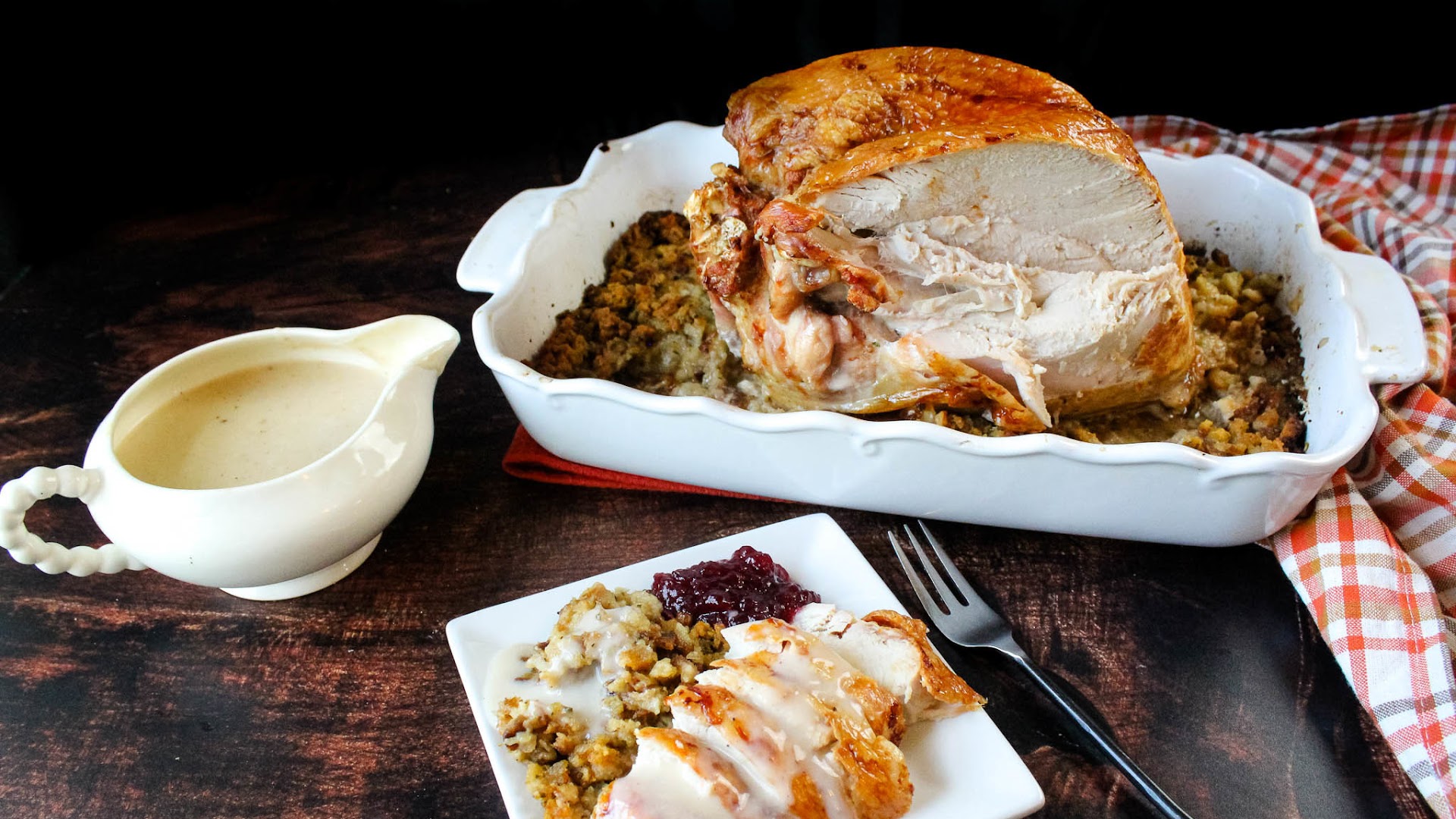 A Super Simple All-in-one Turkey Dinner Anyone Can Make - Turkey Breast ...