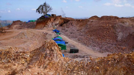 Kondisi salah satu lokasi tambang emas ilegal di Sekotong, Kabupaten Lombok Barat. (Dok.Istimewa)