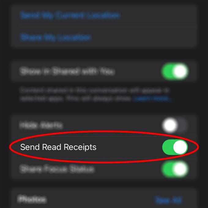 How to Turn off Read Receipts on Your iPhone
