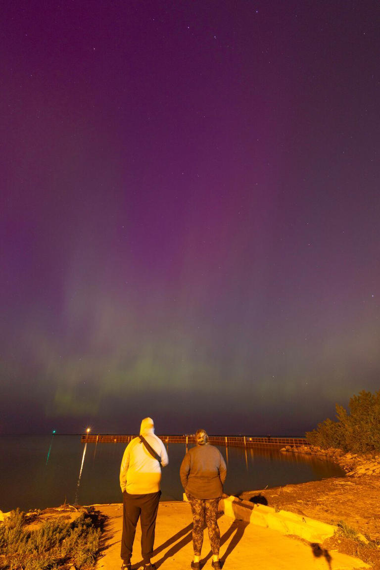 Did you catch the Northern Lights over Cleveland Monday? Will they put