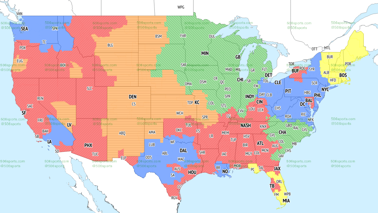 NFL Week 8 TV coverage maps - AA1rUzrE.img