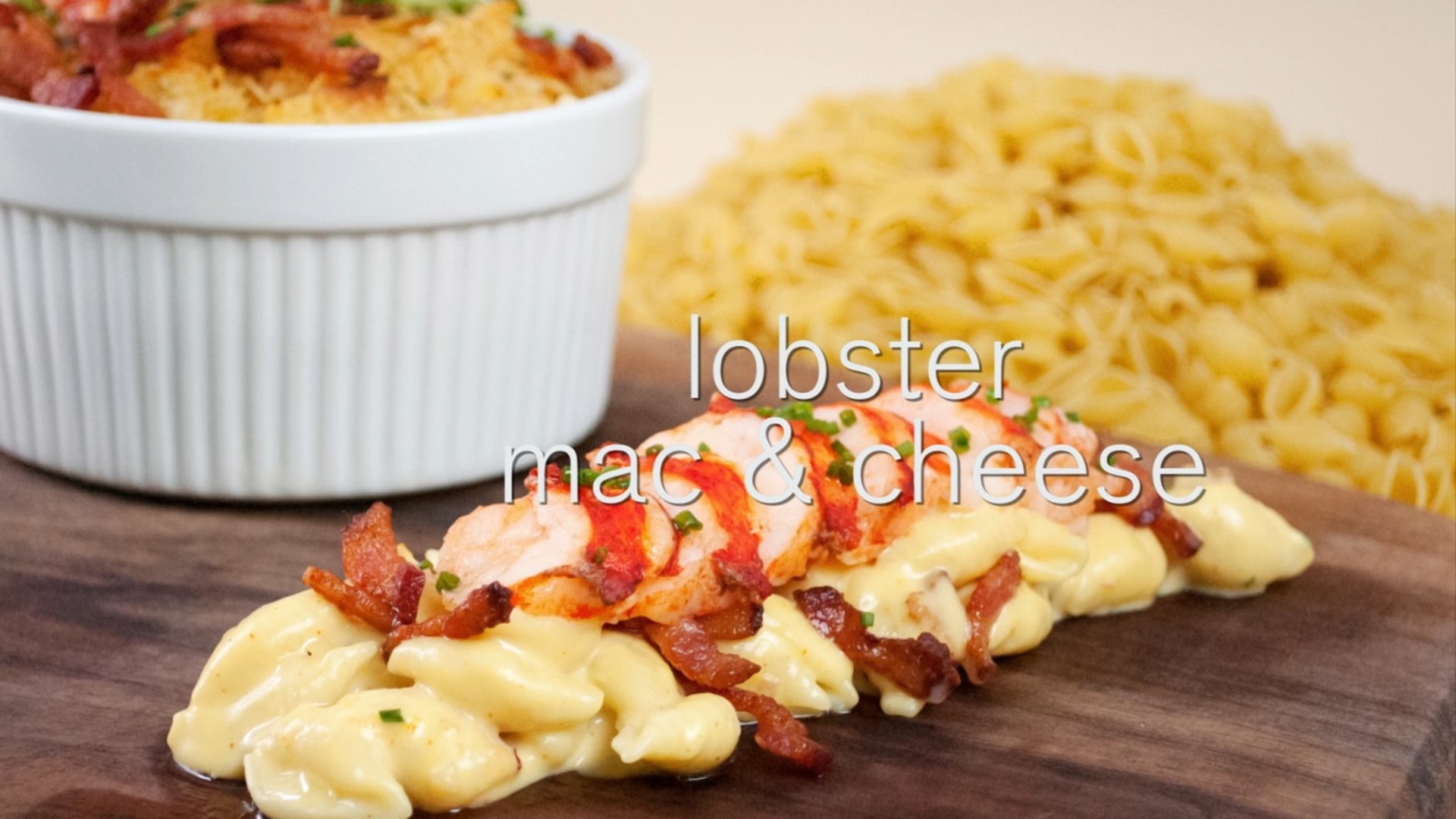 Hummer-Makkaroni mit Käse, eine erwachsene Variante eines Klassikers