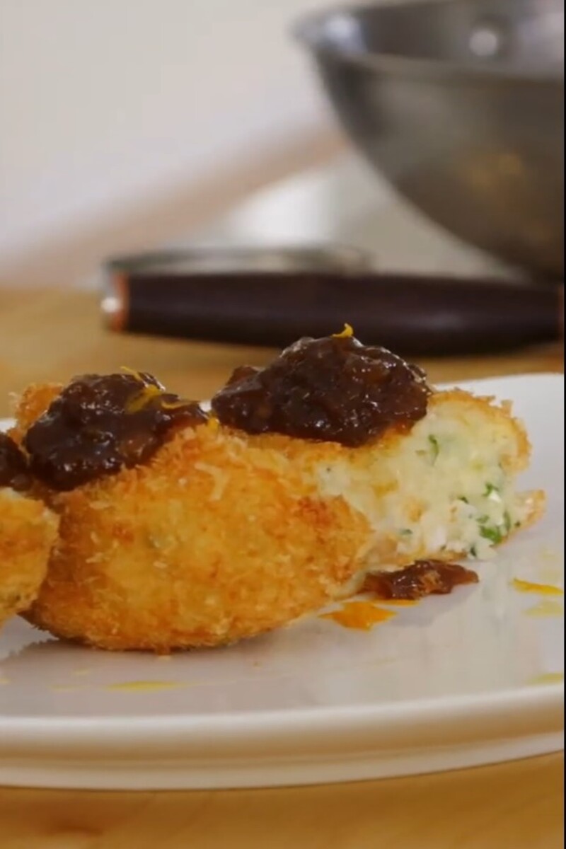 Knusprige Salzkabeljau-Kartoffelpuffer, ein herzhafter und gemütlicher ...