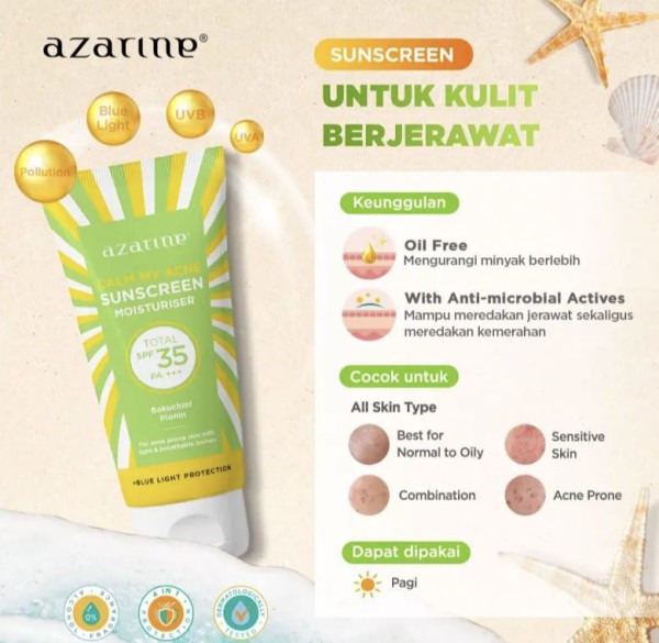4 Sunscreen Khusus Untuk Kulit Berjerawat: Pilihan Tepat Menghindari Jerawat