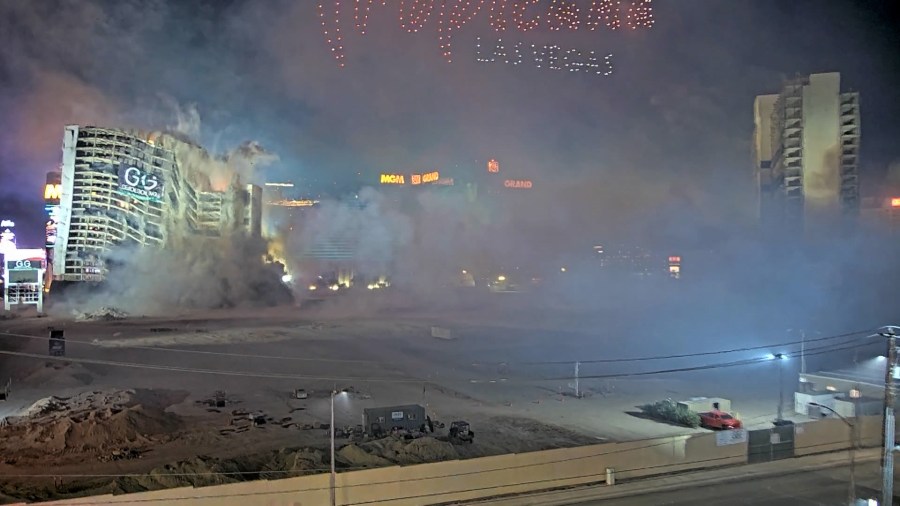 WATCH: Las Vegas Bids Farewell To The Tropicana With Spectacular ...