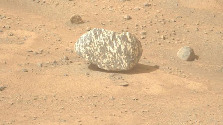 NASA’s Rover Spots Never-Before-Seen Mysterious 'Zebra Rock' On Mars, See Stunning Picture