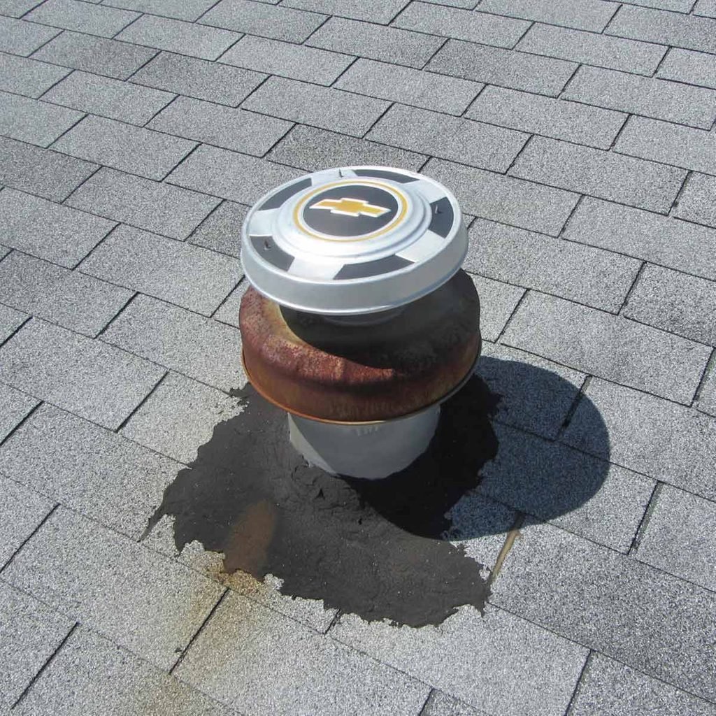 Eric-Korpon_Drove-My-Chevy hubcap flue cap