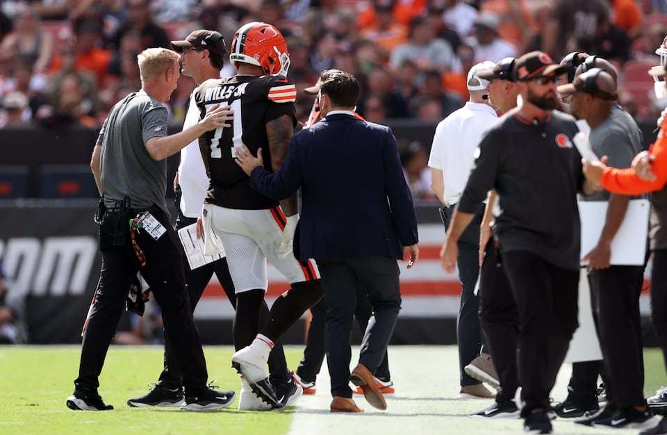 What Browns LT Jedrick Wills Jr. Said About Latest Knee Injury, And His ...