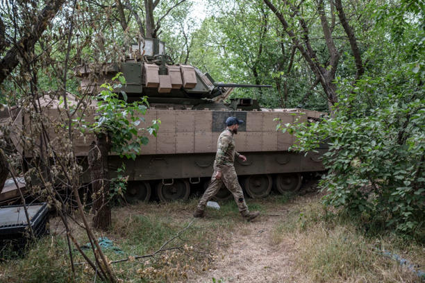 Meet Bradley, the U.S. Army Veteran Ukrainian Soldiers Love