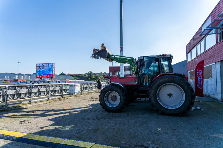 Fans Of Erling Haaland's Old Club Bryne FK Watch Match From 'Tractor ...