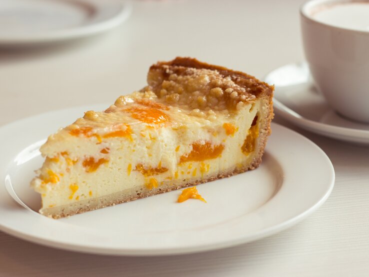Schmandkuchen mit Mandarinen: Schneller Kuchen in 20 Minuten im Ofen