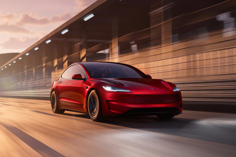 O Model 3 é o elétrico mais vendido (Foto: Tesla | Divulgação)