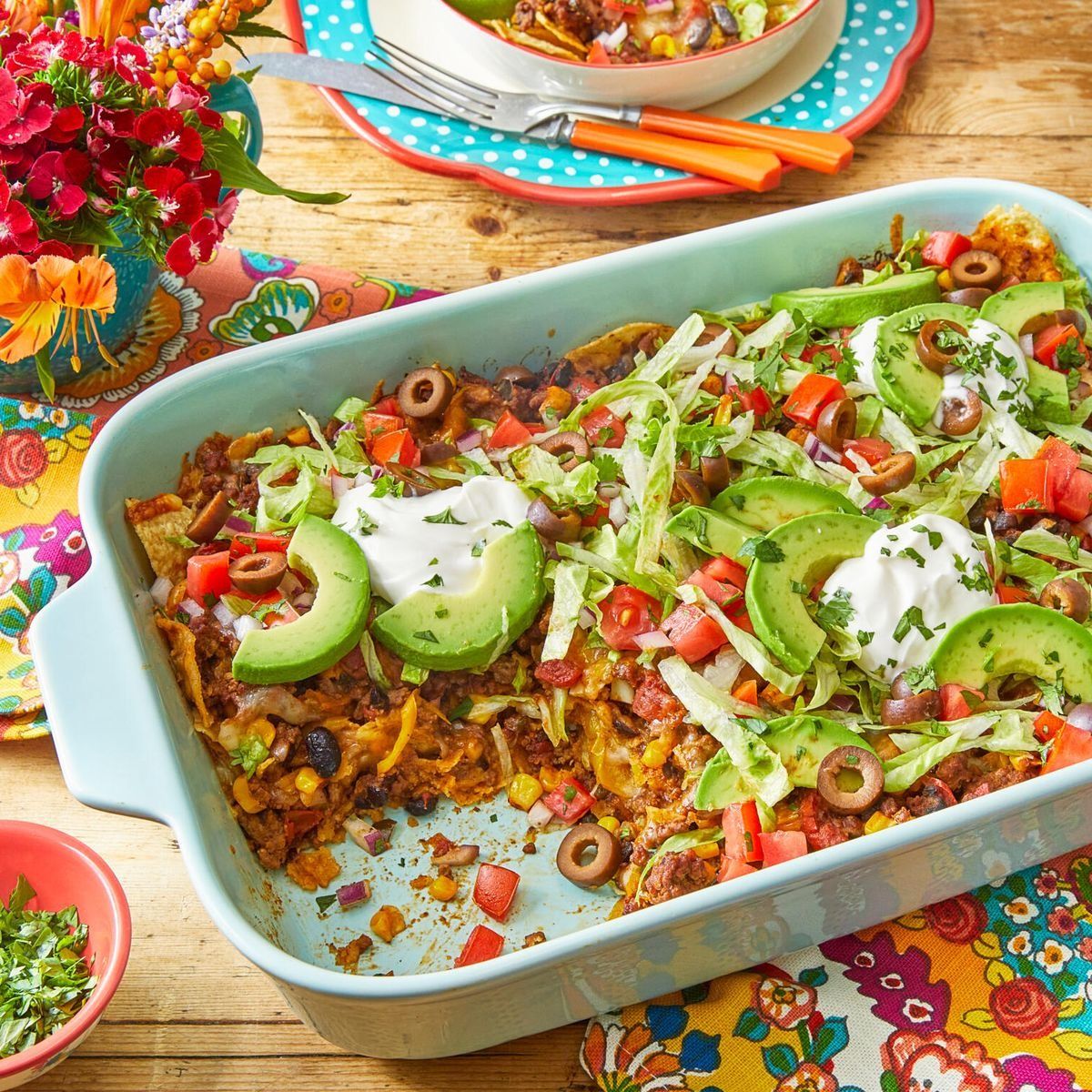 21) Taco Casserole