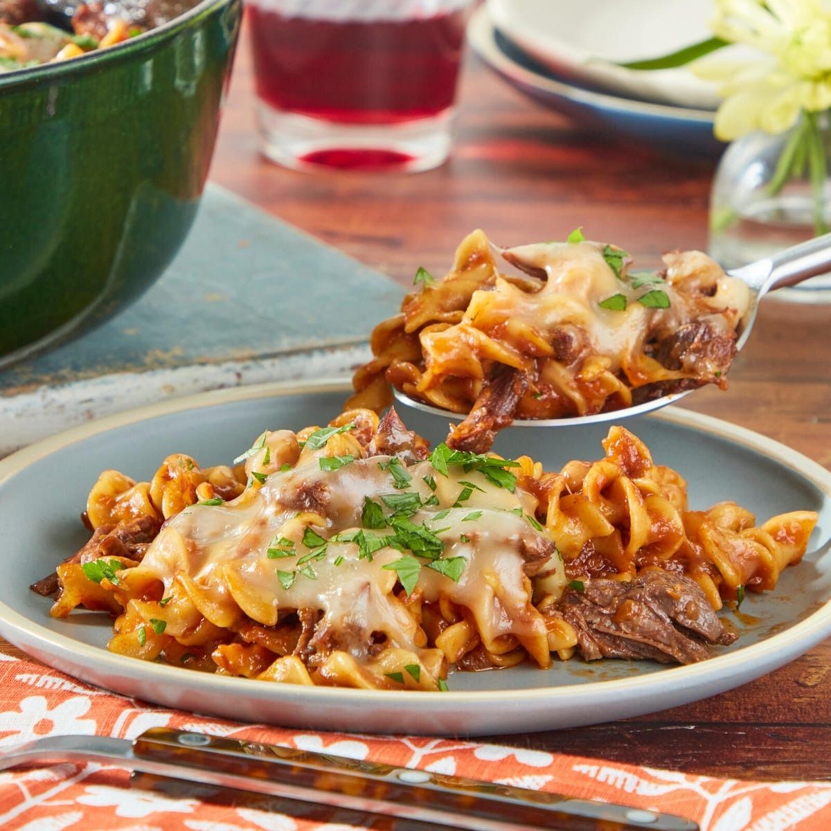 3) Beef Noodle Casserole
