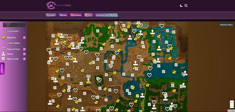 The Legend of Zelda: Echoes of Wisdom Interactive Maps – the best 