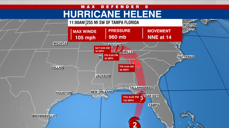 Hurricane Helene, A Cat 2 Storm, Could Bring 20-foot Storm Surge: ‘This ...