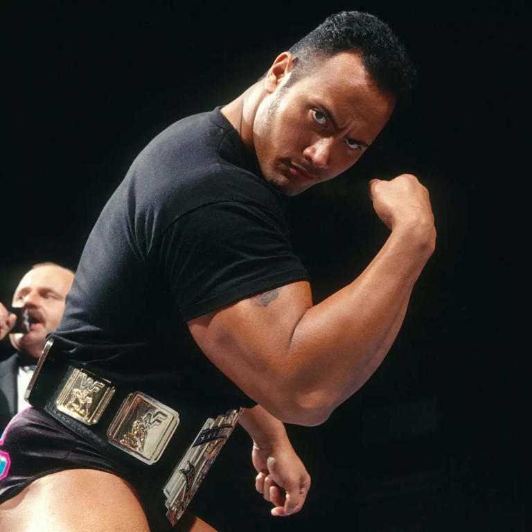 Dwayne Johnson  Looks Back on His Early WWE Days - The Rise of The Rock