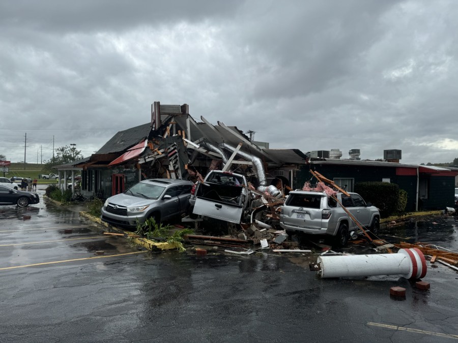 15 Hurt In Tornado That Hit Rocky Mount, NC, Fire Chief Says