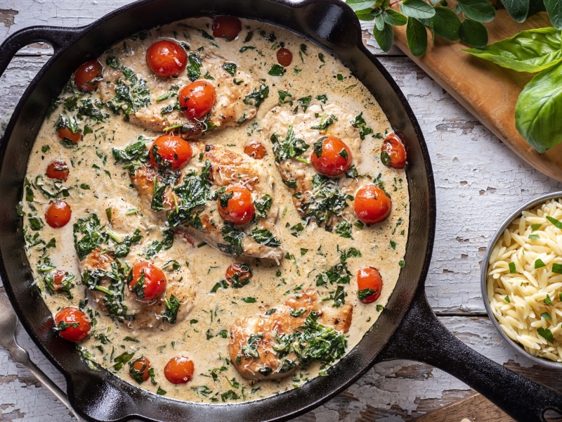 Schlankmacher Rezept: Wir lieben diese blitzschnelle Hähnchenpfanne